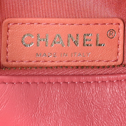 Chanel Aged Calfskin Quilted Small Gabrielle Hobo Rose 6 of 11