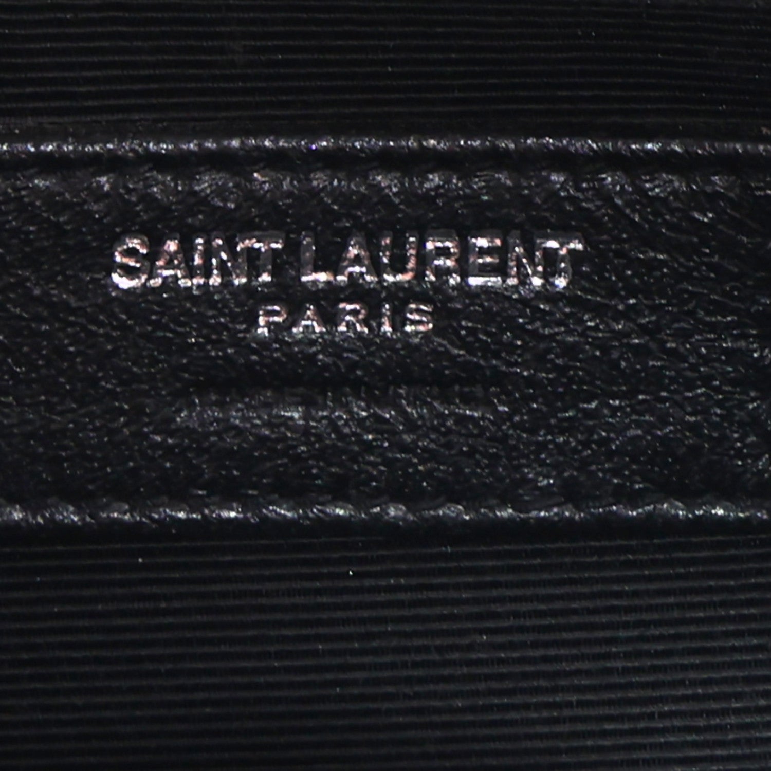 Saint Laurent Grain De Poudre Textured Mixed Matelasse Large Triquilt Monogram Satchel Black 7 of 11