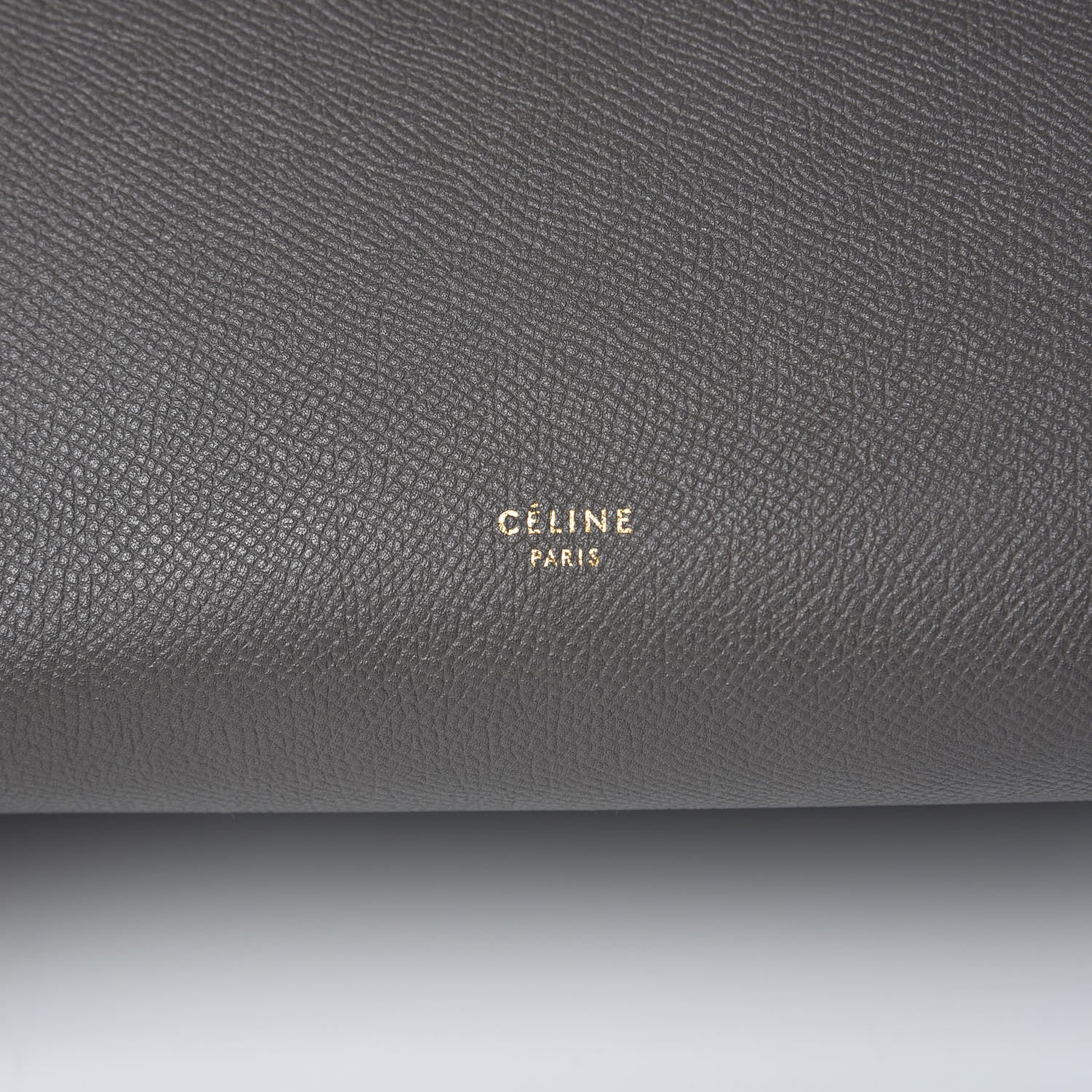 Celine Grained Calfskin Micro Belt Bag Grey 7 of 11