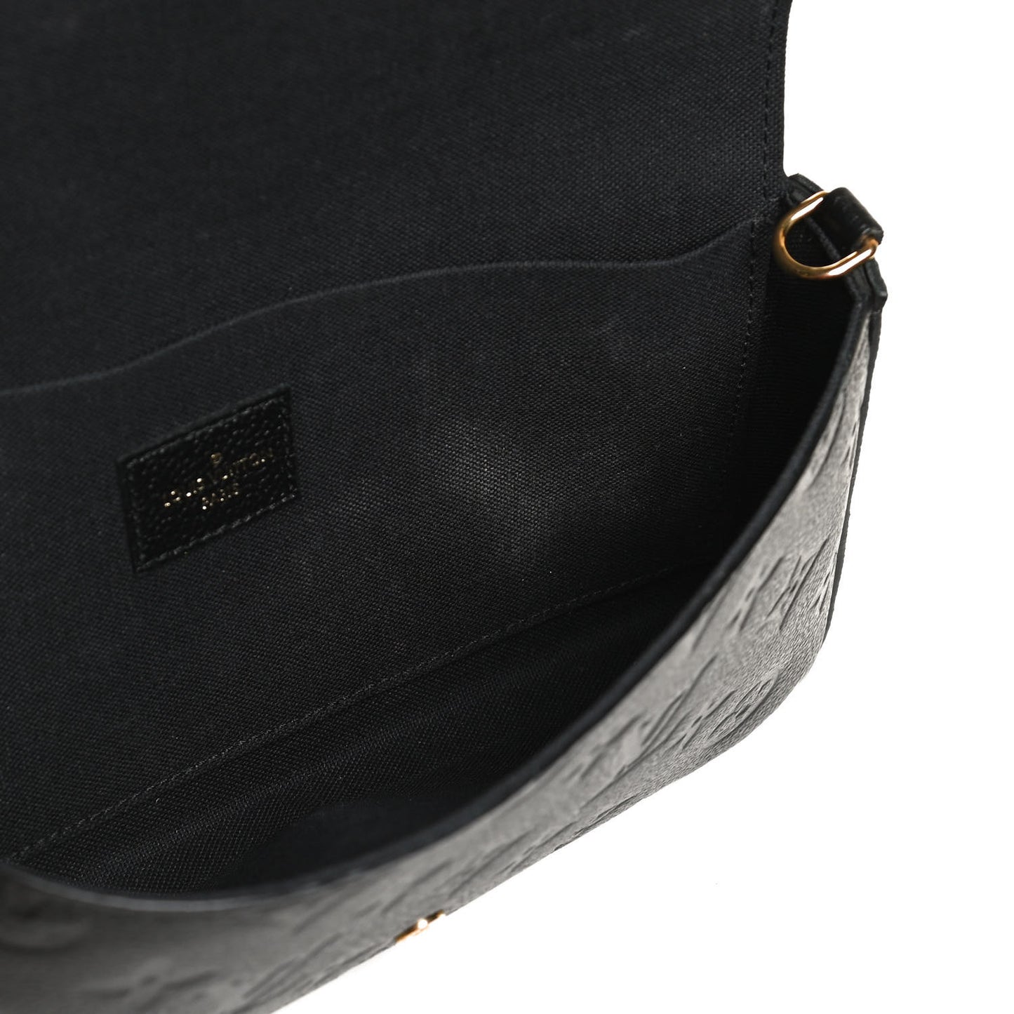 Empreinte Pochette Felicie Chain Wallet Black