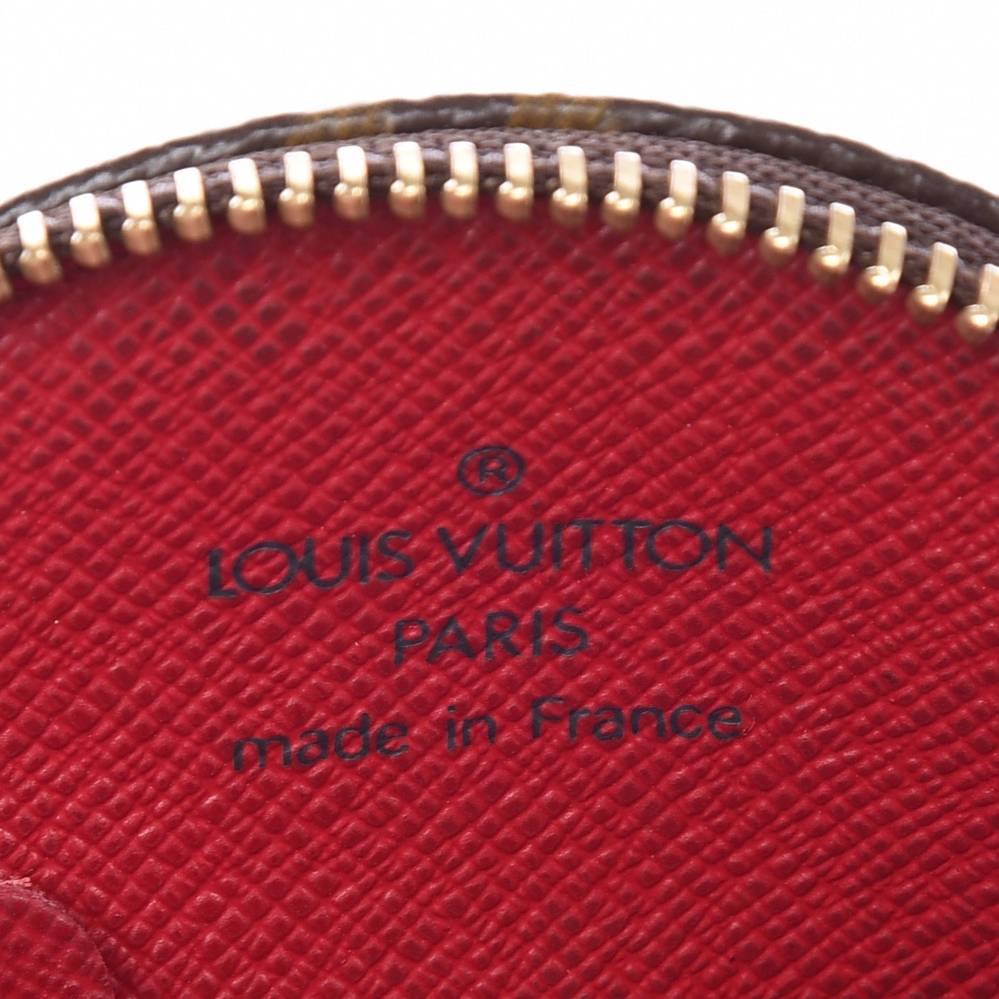 Monogram Cerises Round Coin Purse