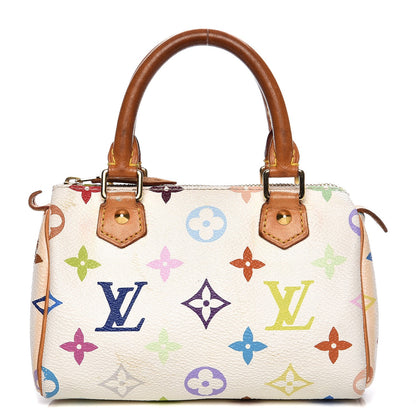 Louis Vuitton Monogram Multicolor Mini Sac HL Speedy White 1 of 13