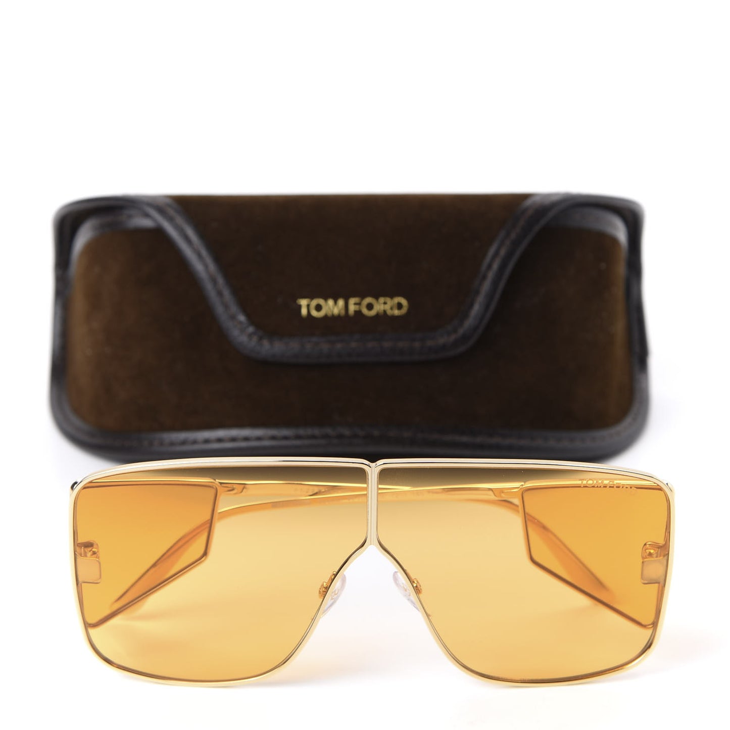 Square Spector Sunglasses TF 708 Gold