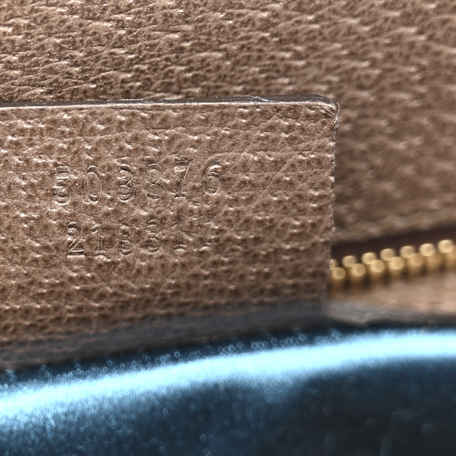 Gucci GG Supreme Monogram Web Medium Ophidia Chain Shoulder Bag Brown 7 of 14