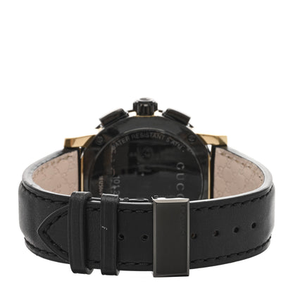 Gucci PVD Stainless Steel Calfskin 44mm G-Chrono Quartz Watch Black 3 of 4