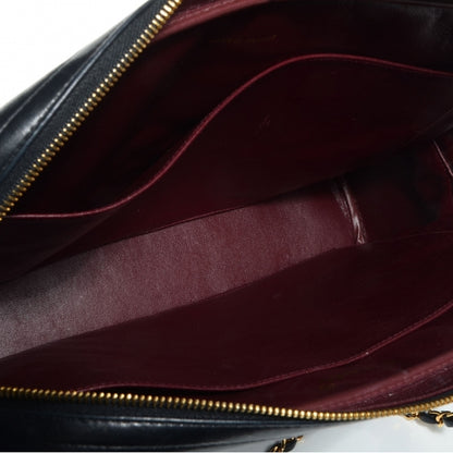 Chanel Lambskin Quilted Shoulder Bag Black 5 of 8