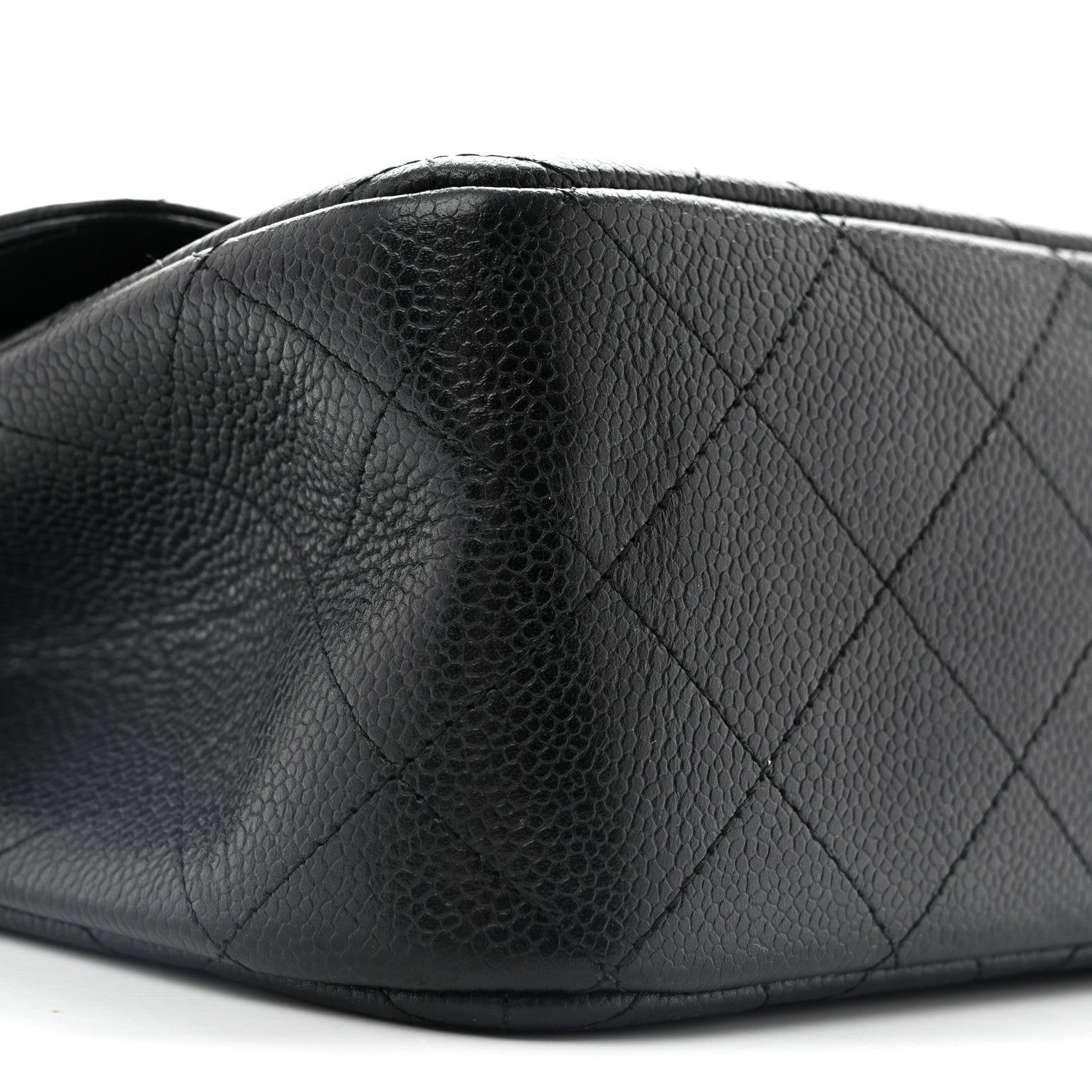 Chanel Caviar Quilted Jumbo Double Flap Black 8 of 10