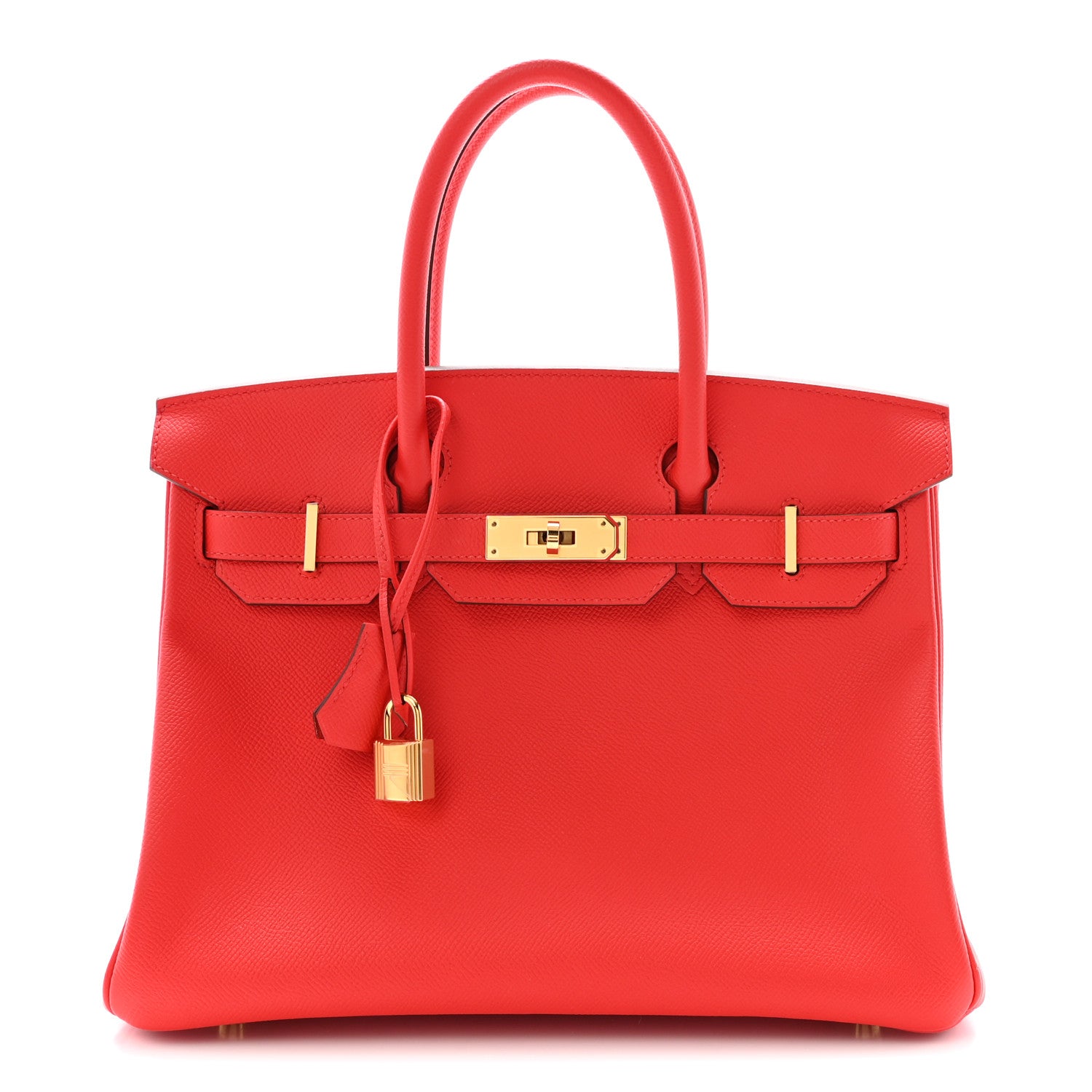 Hermes Epsom BIRKIN 30 Rouge de Coeur 1 of 10