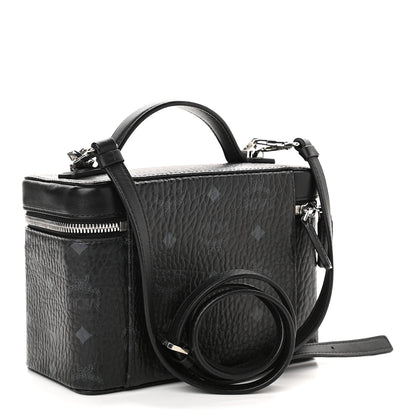 MCM Visetos Medium Rockstar Vanity Case Black 3 of 9