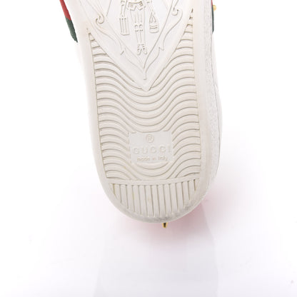 Gucci Calfskin Web Pearl Studded Womens Ace Sneakers 35.5 White 6 of 9
