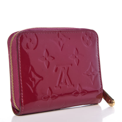 Louis Vuitton Vernis Zippy Coin Purse Magenta 3 of 7