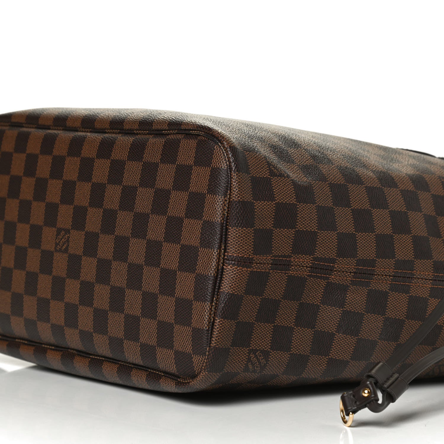 Louis Vuitton Damier Ebene Neo Neverfull MM Rose Ballerine 10 of 13