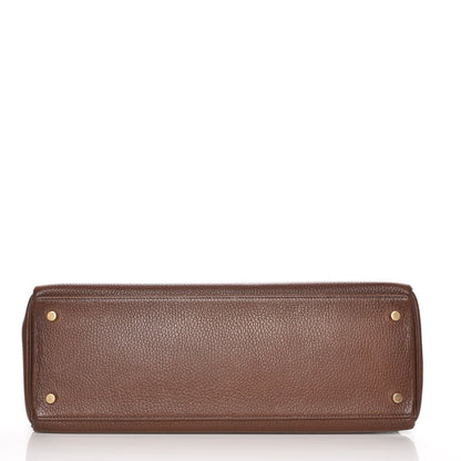 Hermes Ardennes Kelly Retourne 35 Chocolate 8 of 32