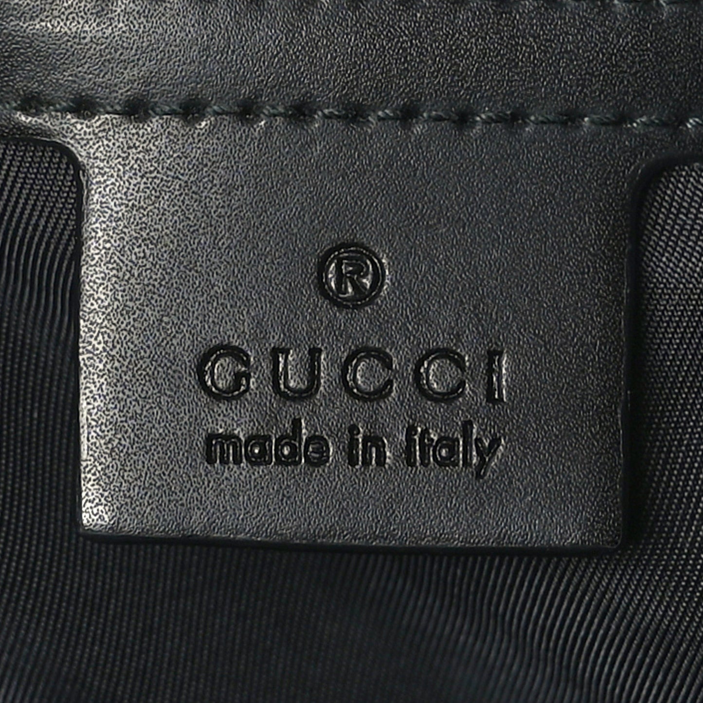 Soft GG Supreme Monogram Web Vertical Tote Black