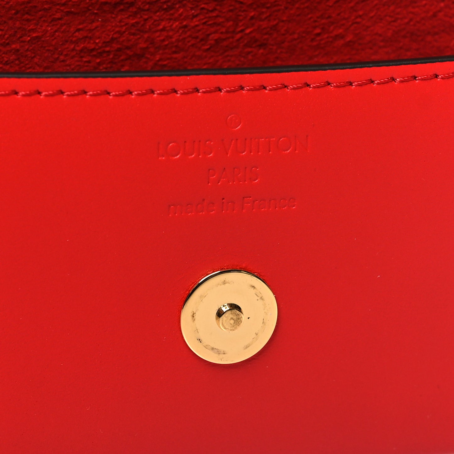 Monogram Woody Sunglass Case Rouge