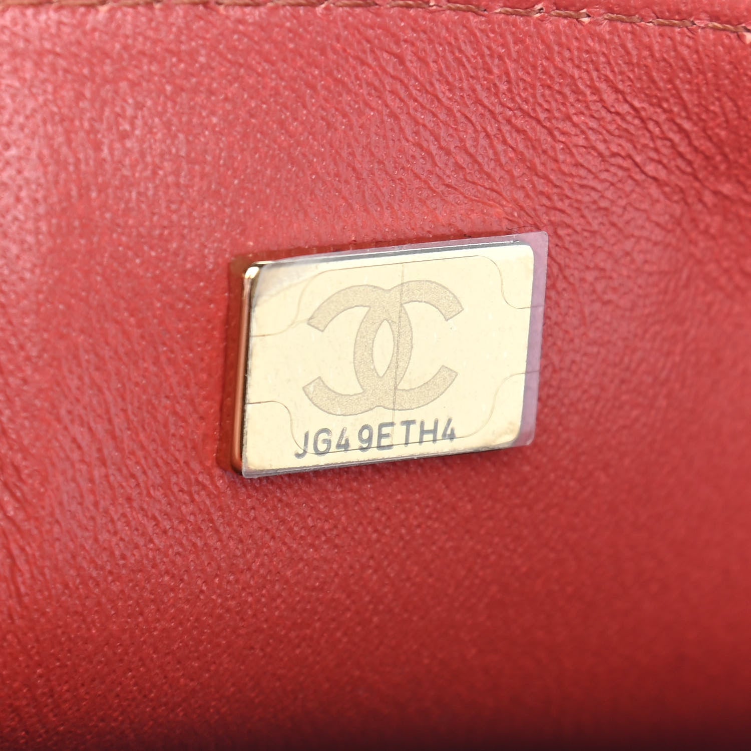 Chanel Lambskin Quilted Mini Rectangular Flap Brown 7 of 9