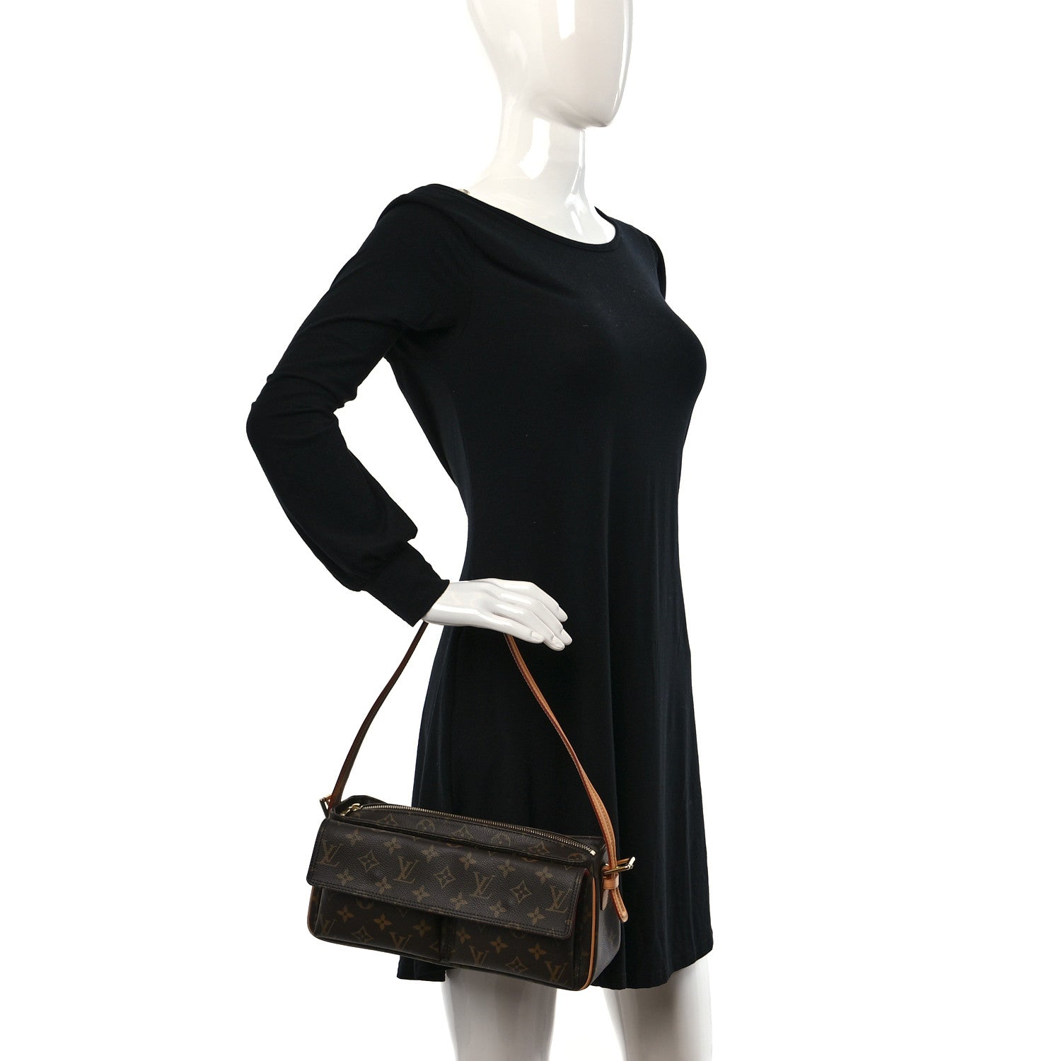 Louis Vuitton Monogram Viva-Cite MM 2 of 9