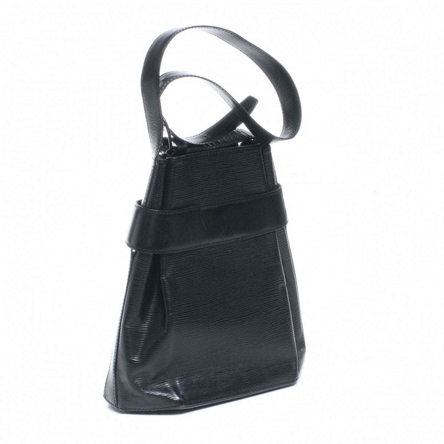 Epi Sac D'Epaule Shoulder Bag Black Tote