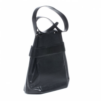 Louis Vuitton Epi Sac D'Epaule Shoulder Bag Black Tote 3 of 6