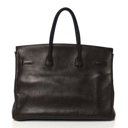 Hermes Swift Birkin 35 Chocolate 3 of 46