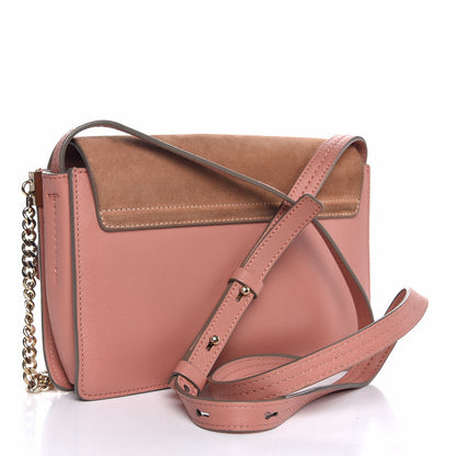 Chloe Suede Calfskin Small Faye Shoulder Bag Blushy Pink 3 of 7