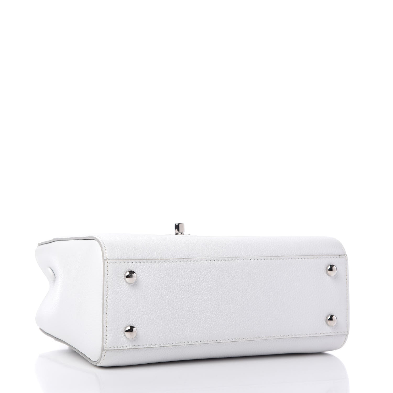 Chanel Grained Calfskin Mini Neo Executive Shopper Tote White 4 of 10