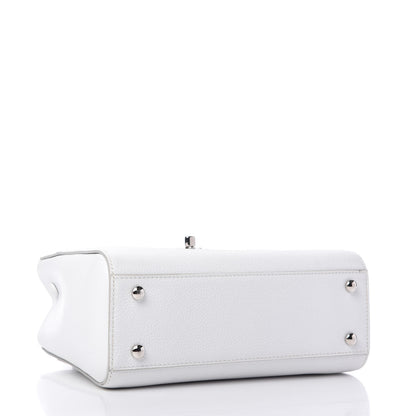 Chanel Grained Calfskin Mini Neo Executive Shopper Tote White 4 of 10