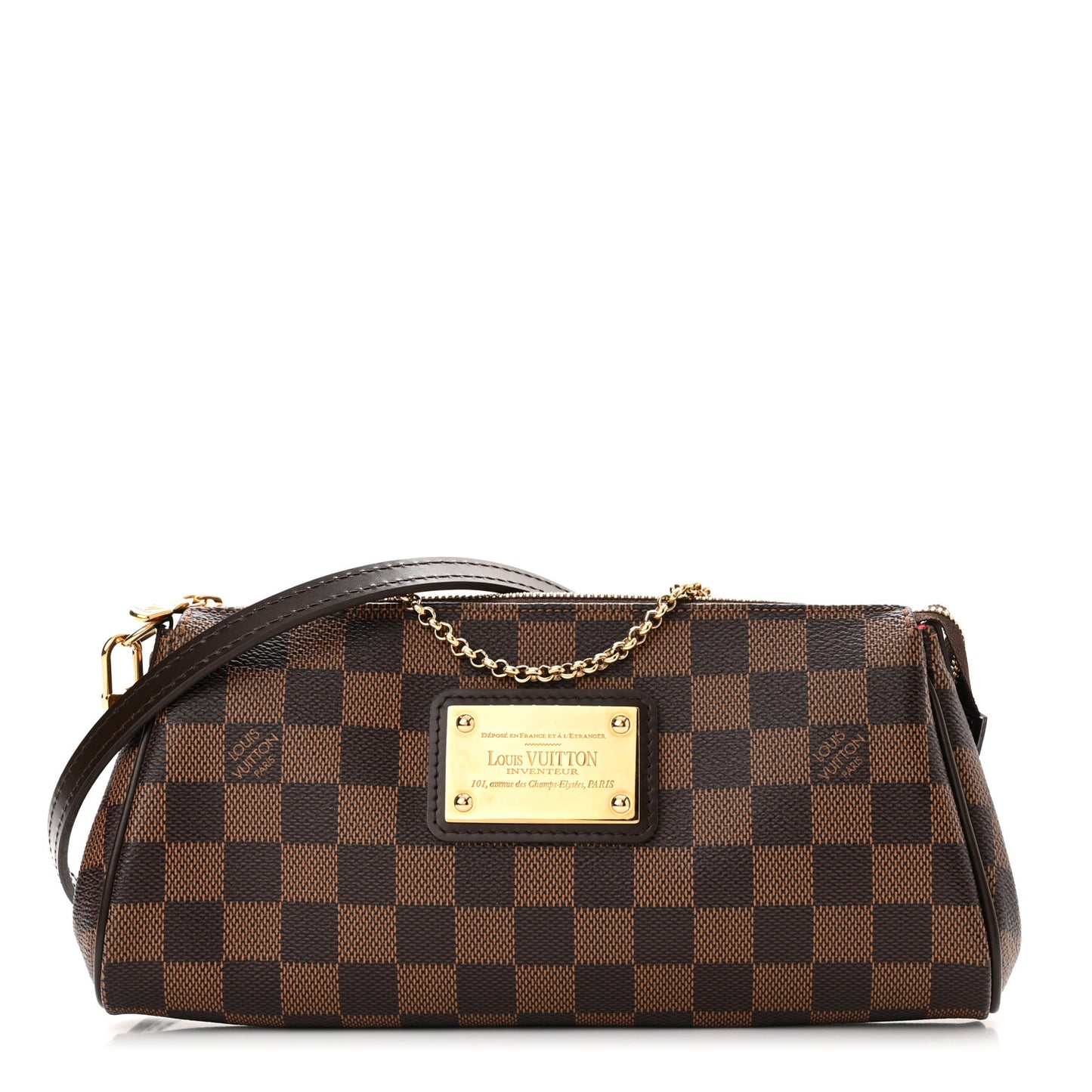 Damier Ebene Eva Clutch