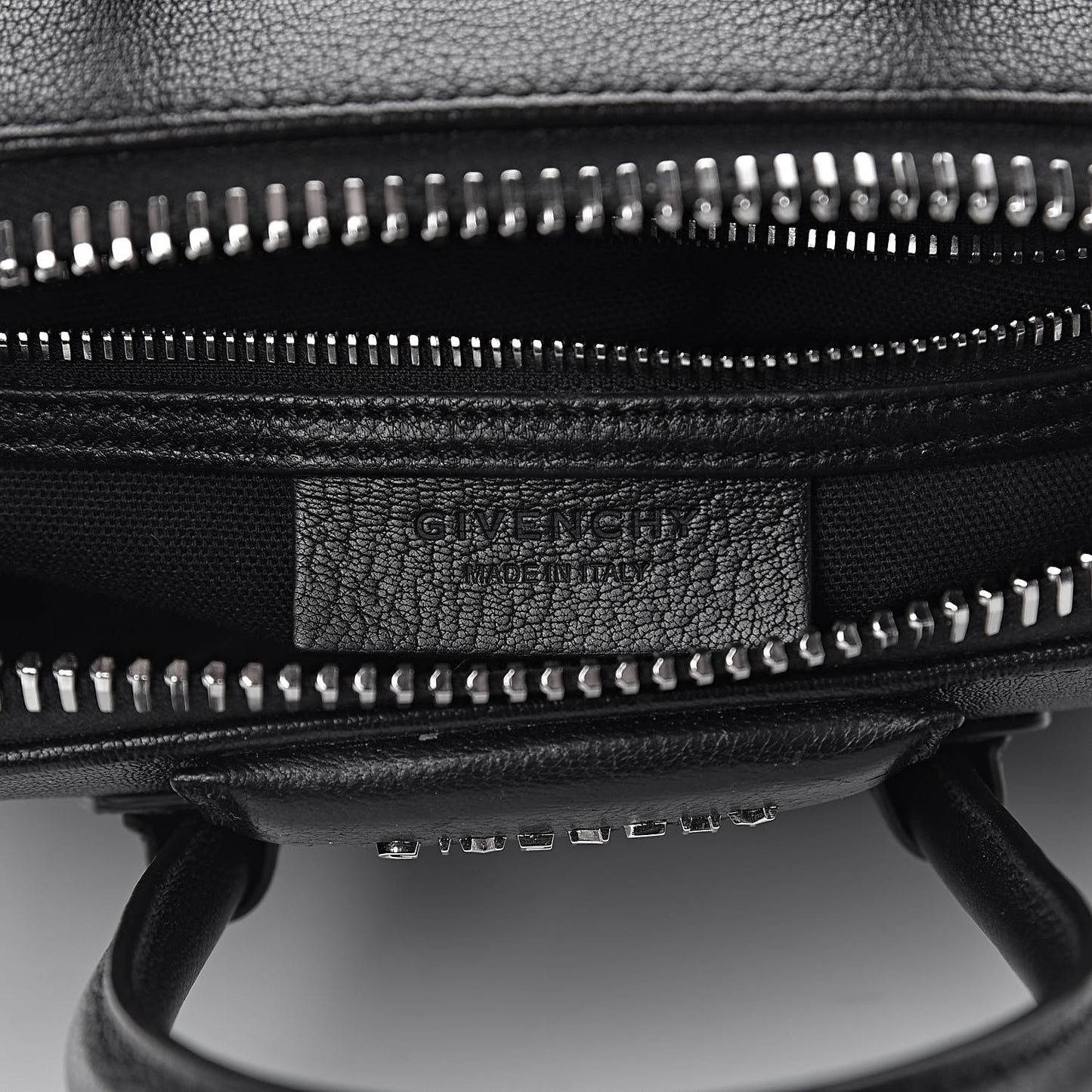 Sugar Goatskin Mini Antigona Black