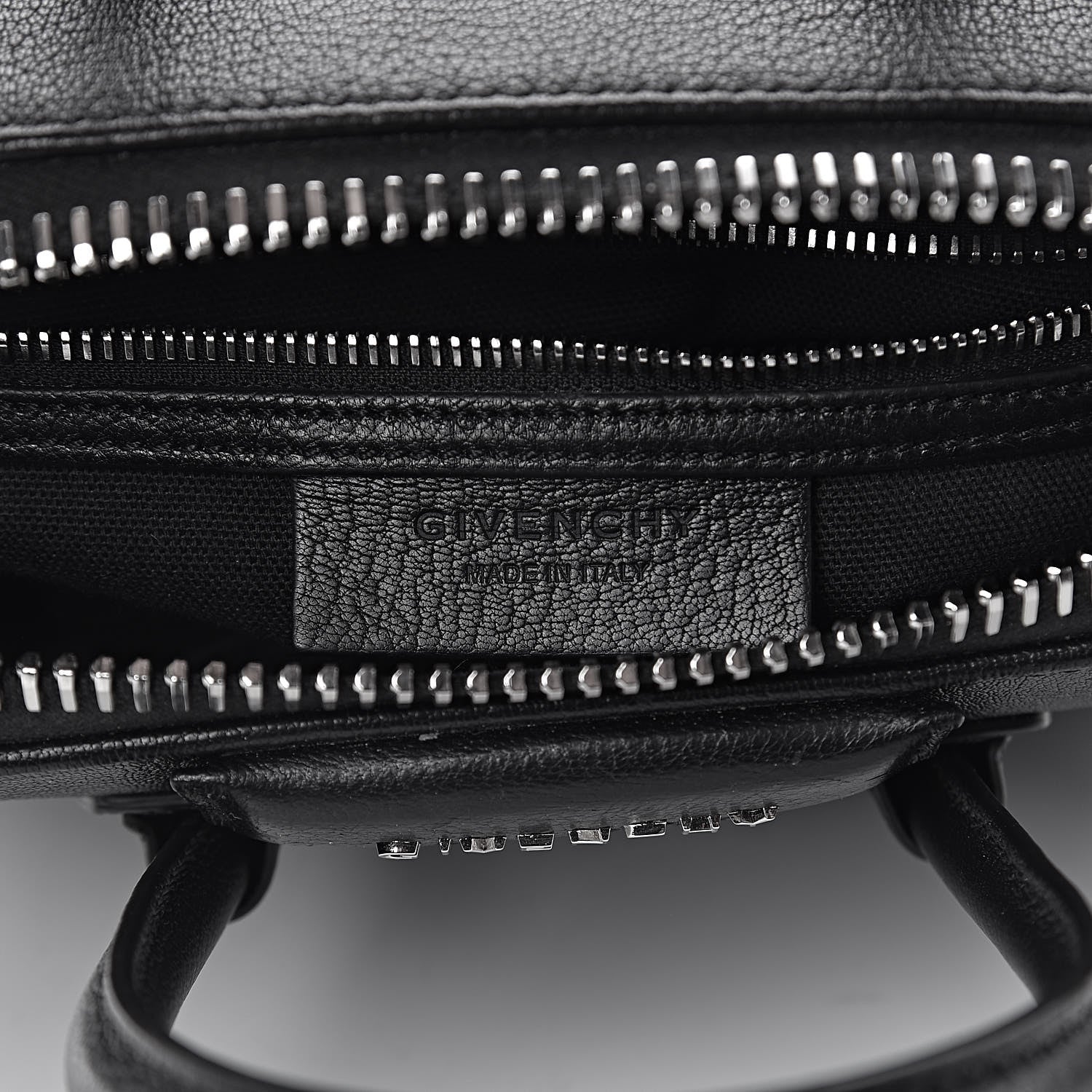 Givenchy Sugar Goatskin Mini Antigona Black 6 of 10