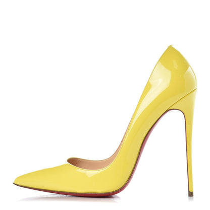 Christian Louboutin Patent So Kate 120 Pumps 40.5 Sun 1 of 11