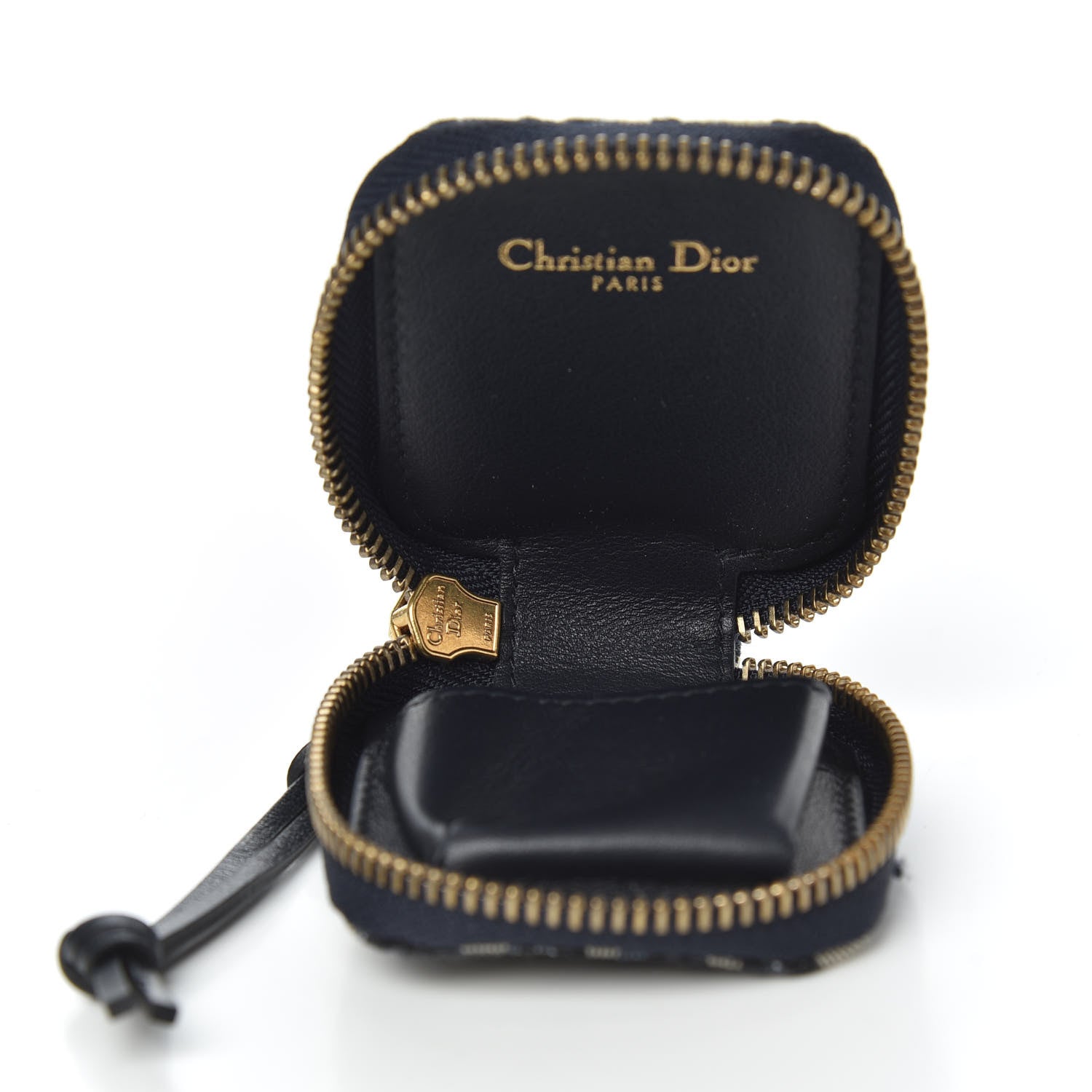 Christian Dior Oblique Airpods Case Blue 3 of 5