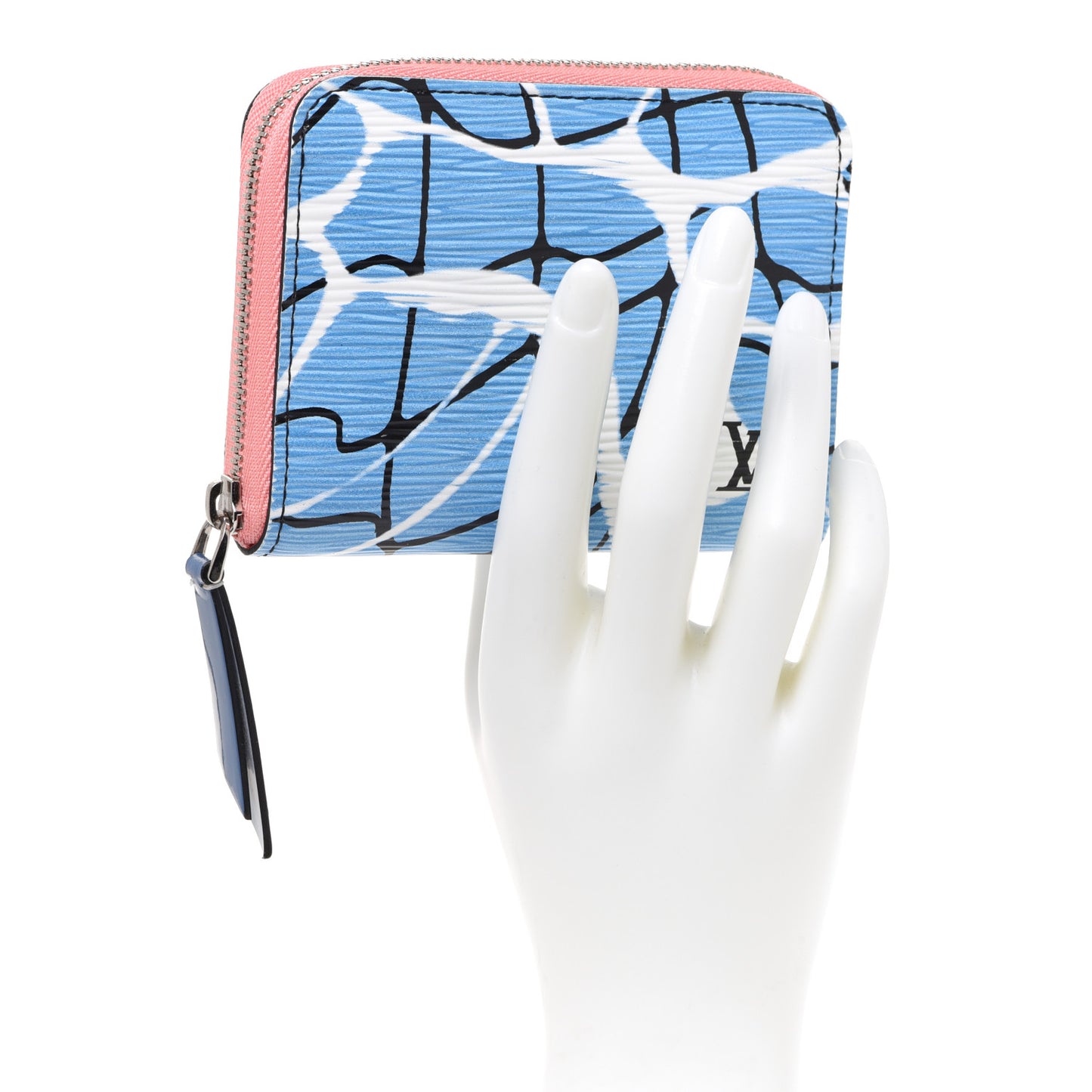 Epi Zippy Coin Purse Aqua