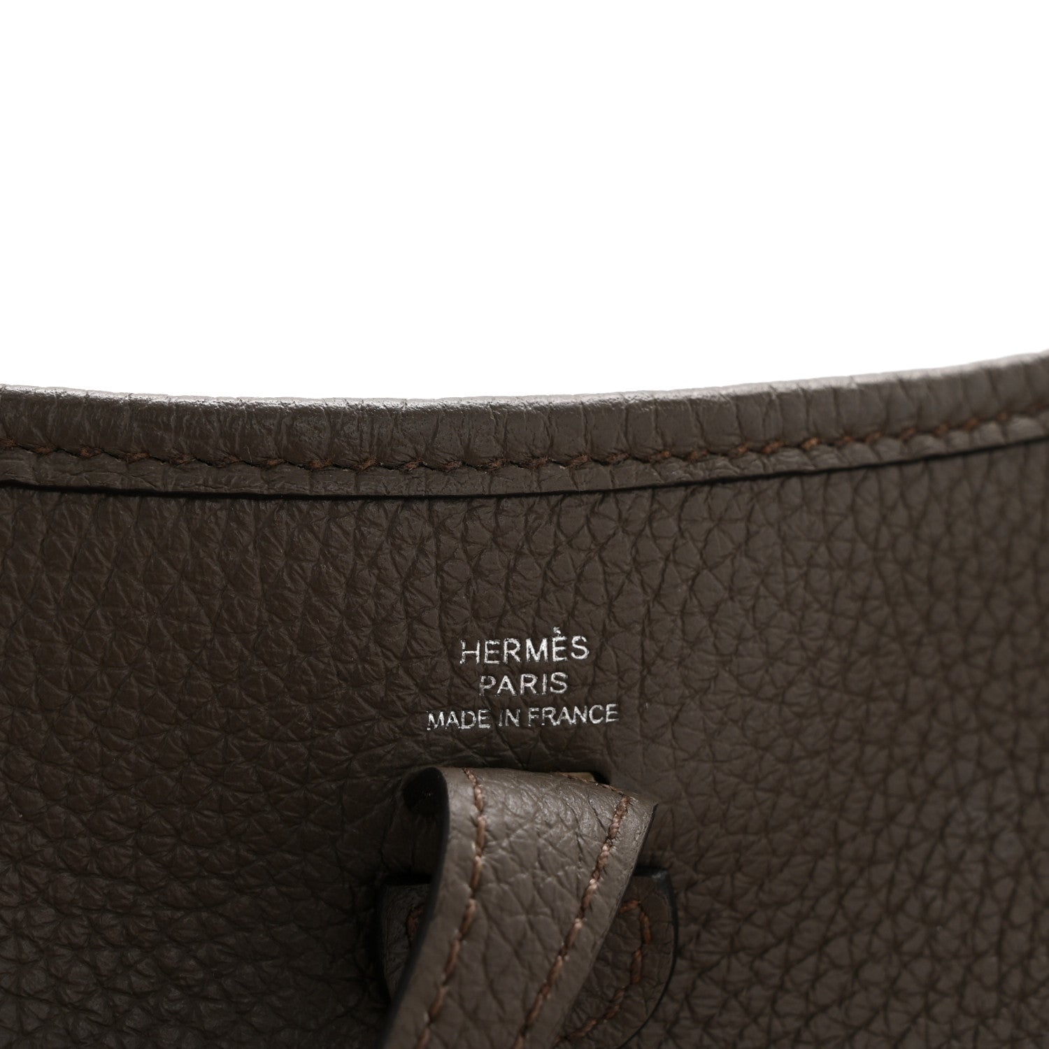 Hermes Taurillon Clemence Evelyne TPM Etain 5 of 11