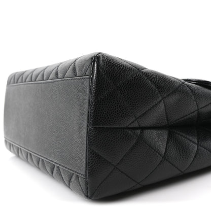 Chanel Caviar Quilted Jumbo Kelly Flap Black 9 of 9