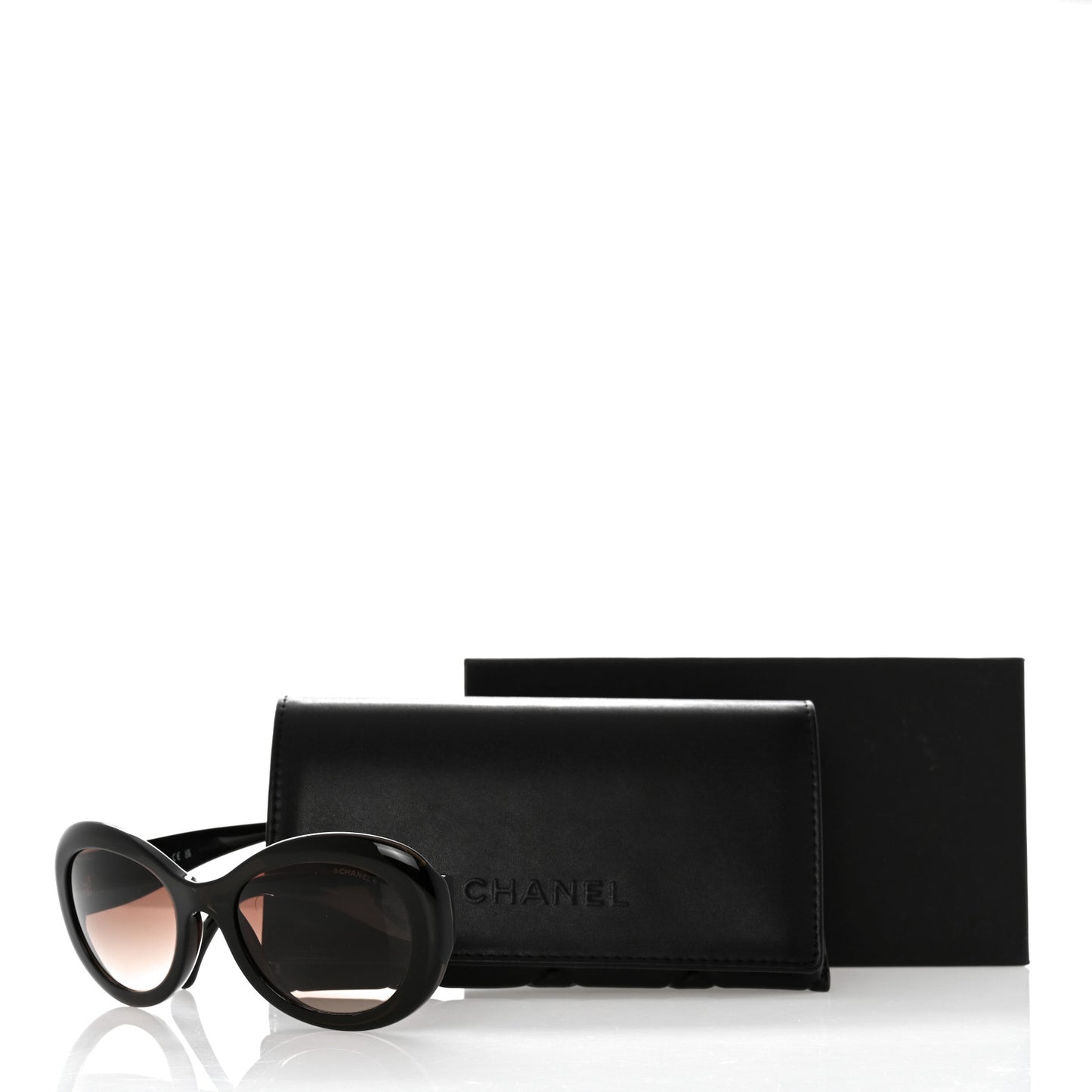Acetate Oval CC Sunglasses 5469-B Green