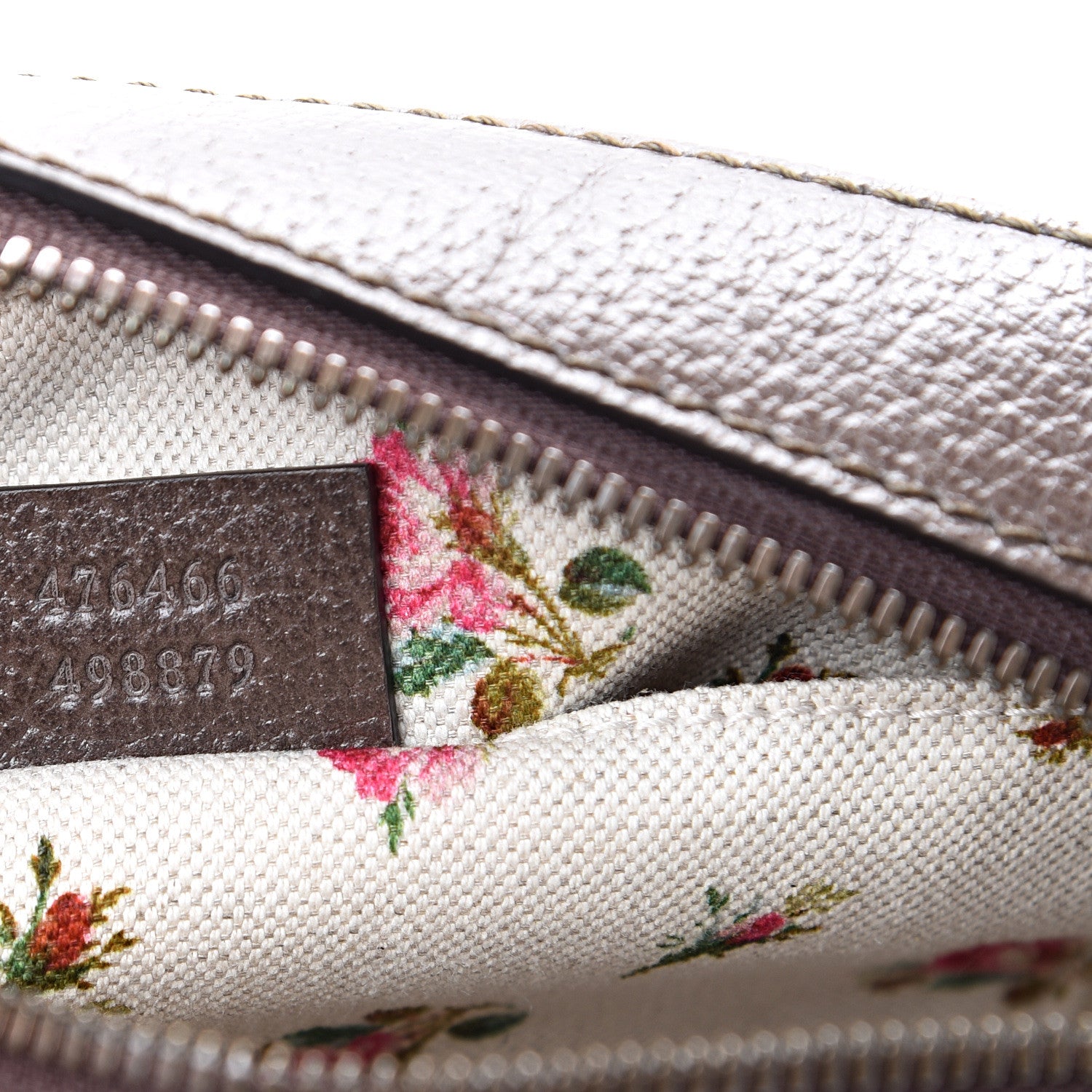 Gucci GG Supreme Monogram Web Neo Vintage Shoulder Bag Beige New Acero Crop 6 of 10