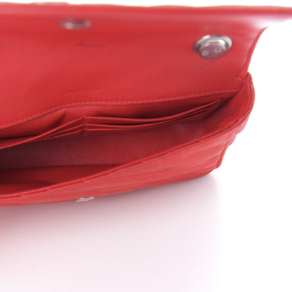 Balenciaga Satin Jacquard Logo Matelasse S BB Round Shoulder Bag Red 5 of 12