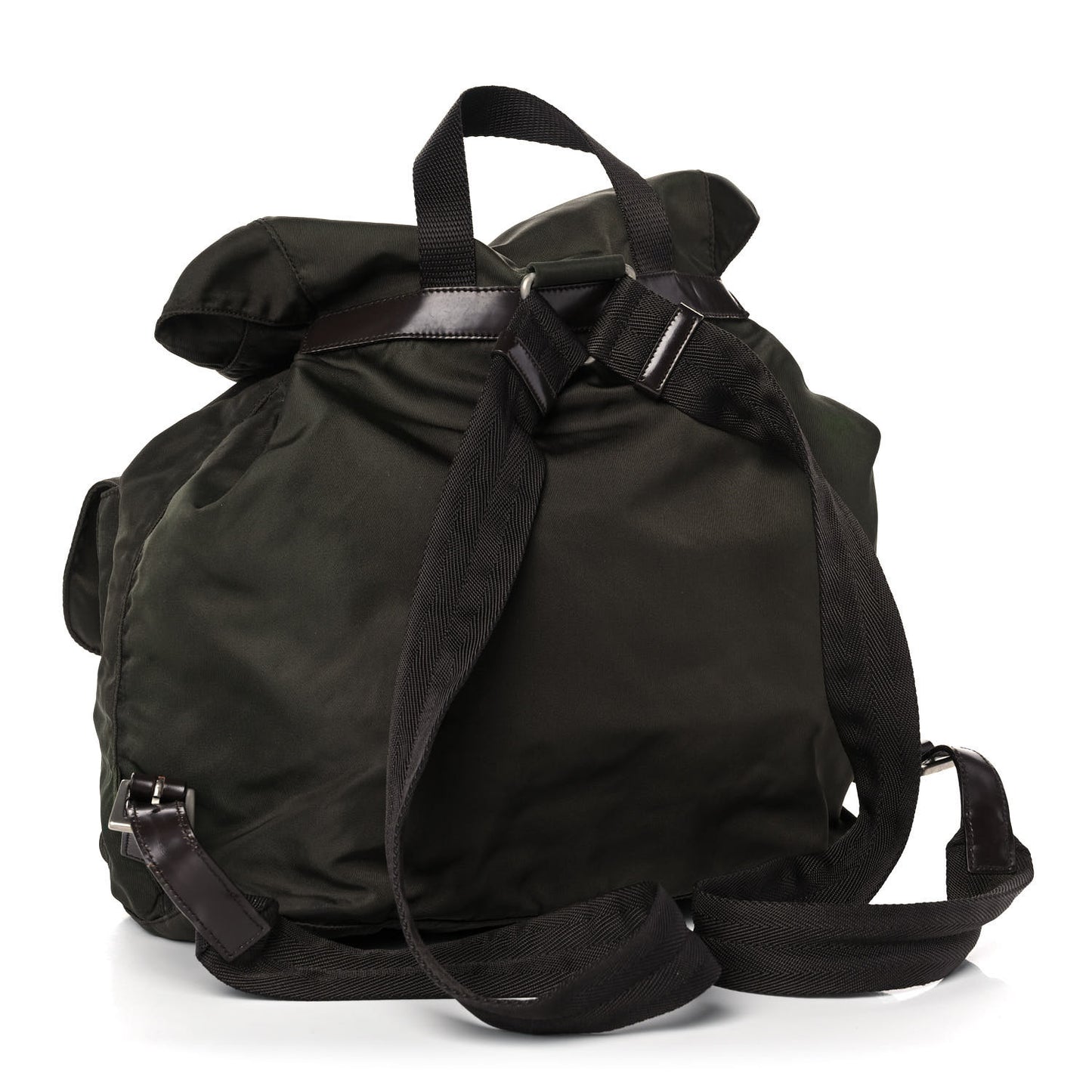 Nylon Vela Medium Backpack Mimetico