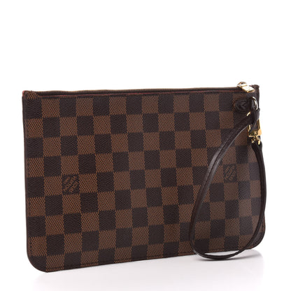 Louis Vuitton Damier Ebene Neverfull MM GM Pochette 3 of 10