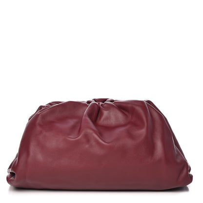 Bottega Veneta Smooth Butter Calf The Pouch Oversized Clutch Bordeaux 1 of 10