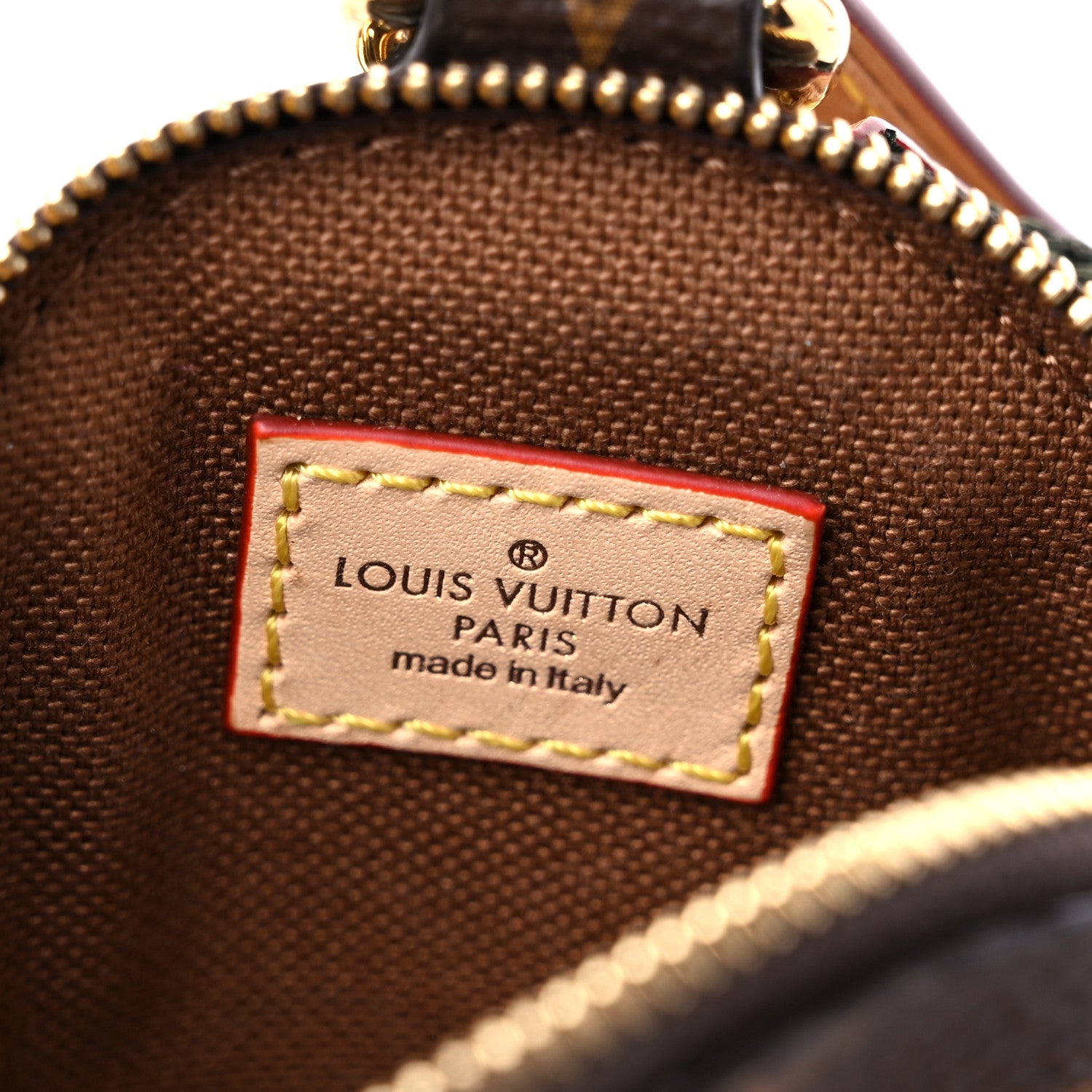 Louis Vuitton Monogram Multi Pochette Accessories Lanyard Key Holder Kaki 6 of 7