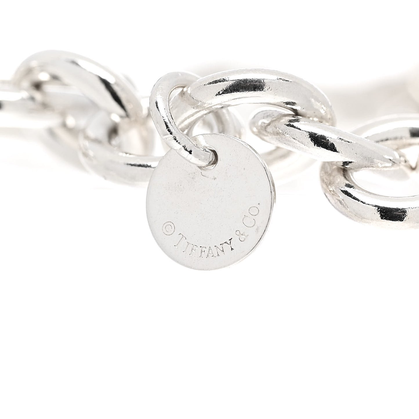 Sterling Silver 1837 Lock Charm Bracelet