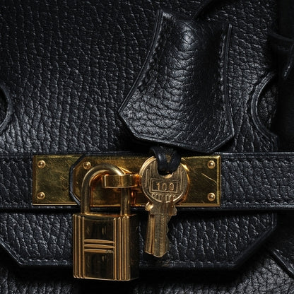 Hermes Ardennes Birkin 35 Black 5 of 9