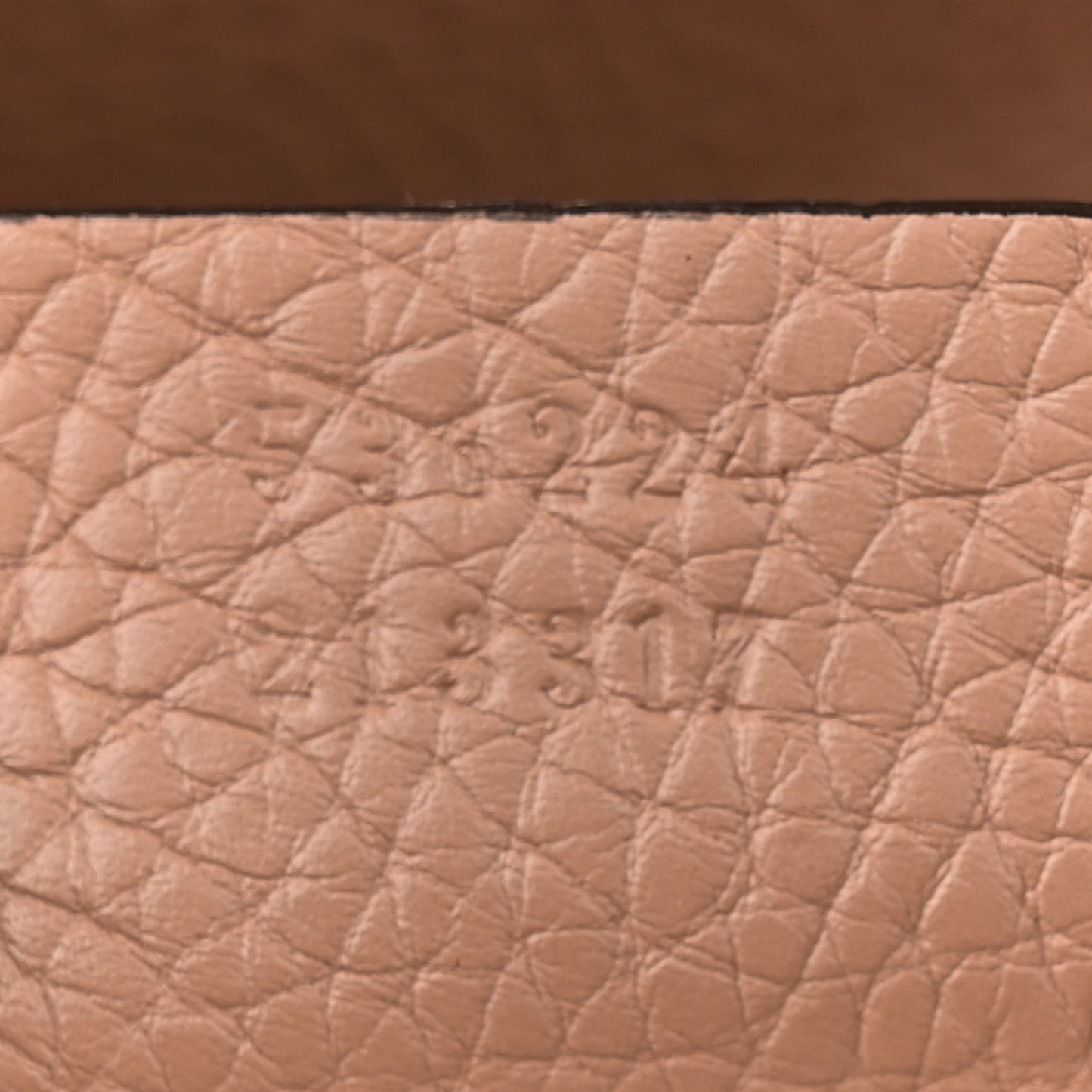 Pebbled Calfskin Medium Soho Flap Crossbody Camelia