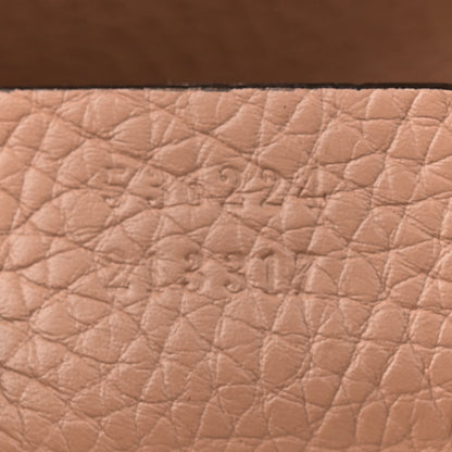 Gucci Pebbled Calfskin Medium Soho Flap Crossbody Camelia 7 of 10