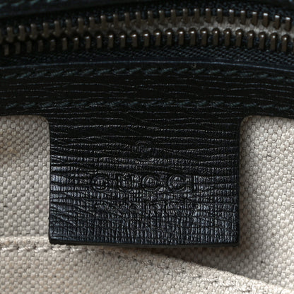 Gucci Calfskin Large Bright Bit Clutch Black 6 of 20