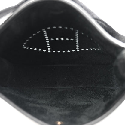 Hermes Taurillon Clemence Evelyne TPM Black 5 of 9