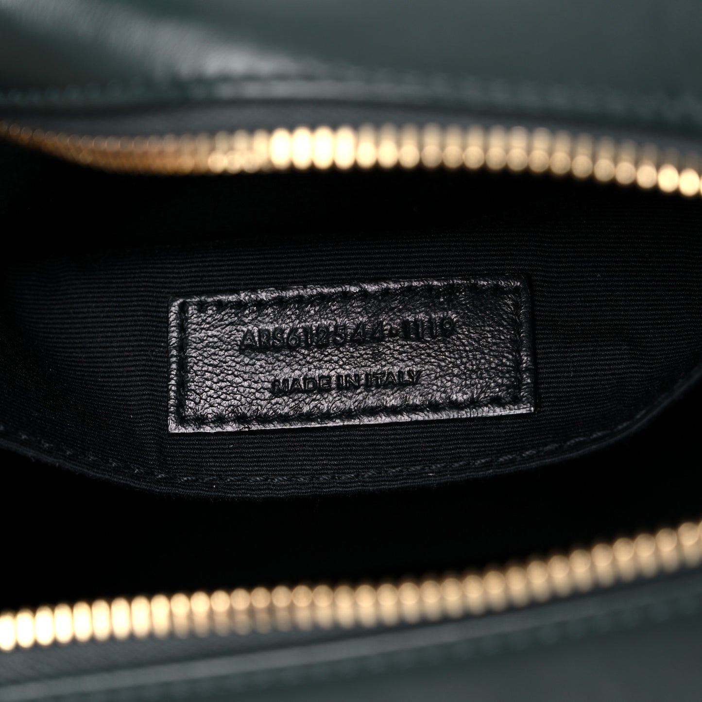 Calfskin Matelasse Monogram Lou Camera Bag Green