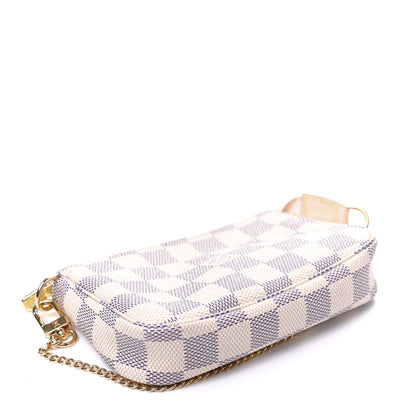 Louis Vuitton Damier Azur Mini Pochette Accessories 4 of 8